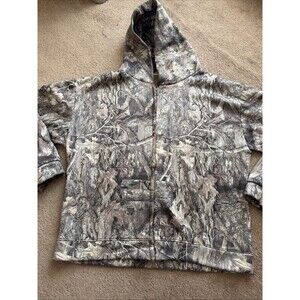 AKIMBO XL Realtree Edge Camo Full Zip Long Sleeve Polyester Hoodie